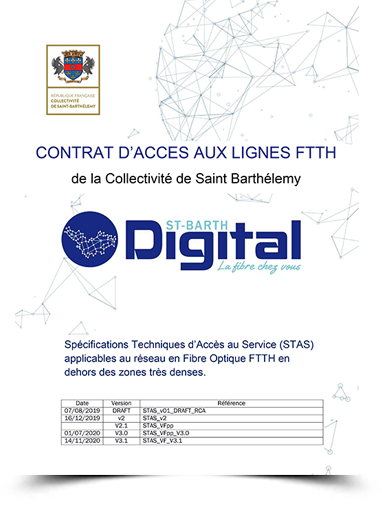 Spécifications Techniques d'Accès au Service (STAS)