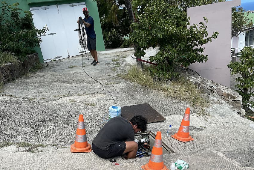 Le déploiement de la fibre au Vent de l'île avance à grands pas