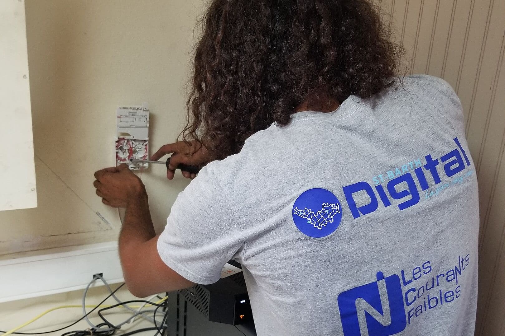 Les premiers raccordements à la fibre à Vitet